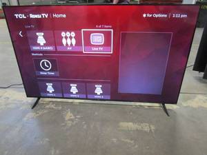 TCL - 65 Class 4-Series 4K UHD HDR Smart Roku TV 65S455