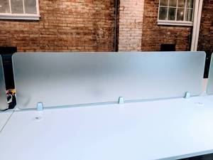 lot 65 image: Heavy Duty Glass Partitian
