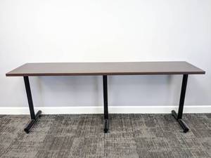 lot 75 image: Wood Colored Table
