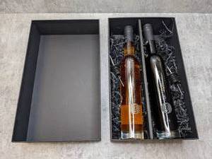 lot 129 image: New Extra Virgin Olive Oil and Balsamic Vinegar Gift Box