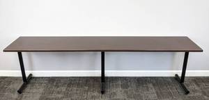 lot 80 image: Wood Colored Table