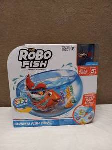 lot 19 image: NEW ROBO FISH ROBOTIC SWIMMING PET FISH