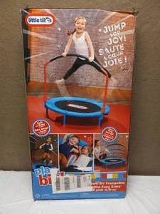 lot 21 image: NEW LITTLE TIKES 3 TRAMPOLINE