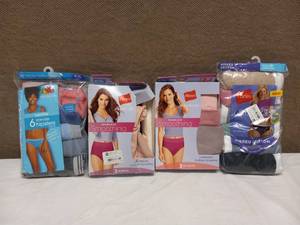 lot 30 image: 4 NEW PACKS OF WOMENS UNDERWEAR SIZE 8