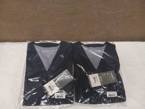 lot 38 image: 2 NEW GREYS ANATOMY SMALL WOMENS MEDICAL SCRUB SHIRTS