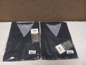 lot 40 image: 2 NEW GREYS ANATOMY LARGE WOMENS MEDICAL SCRUB SHIRTS