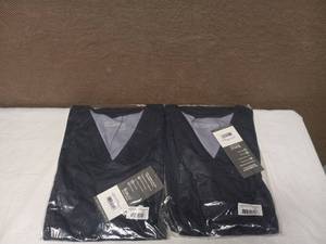 lot 41 image: 2 NEW GREYS ANATOMY LARGE WOMENS MEDICAL SCRUB SHIRTS