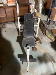 lot 13 image: ProSpirit Body Performance Gear Workout Bench See Information for Removal