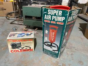 lot 23 image: Coleman Inflate All New and Super Air Pump