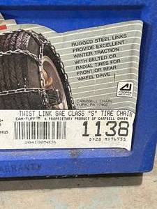 lot 126 image: Campbell Radial Tire Chains