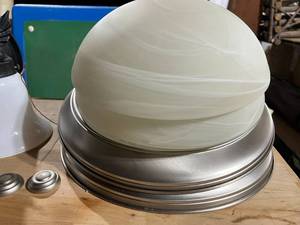 lot 173 image: Lighting Lot Sconce and Ceiling Lights