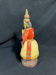 lot 51 image: Antique Indian Kathakali Dancing Statue