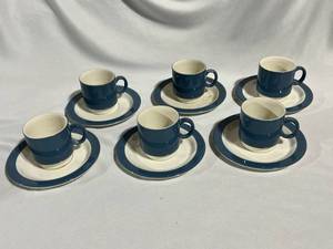 lot 42 image: Teacups and Saucers AMC, Epiag, and More