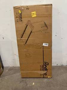 lot 54 image: REDLIRO 2-in-1 Black Under Desk Portable Folding Treadmill with Remote Control