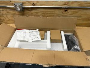 lot 64 image: SEVILLE CLASSICS AIRLIFT 360 Clamp-On Extra-Wide Under Desk Sliding Ball-Bearing Keyboard Tray
