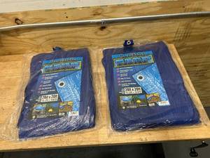lot 32 image: Lot of 2- All Purpose Tarps (20 x 20)