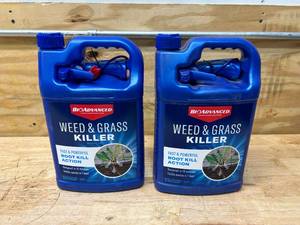 lot 79 image: BIOADVANCED Lot of 2- Weed & Grass Killer, 1-Gallon each, Ready-to-Use