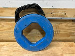 lot 50 image: IDEAL Electrical 31-057 Blue Steel Fish Tape  240 ft. Blued Steel Fish Tape