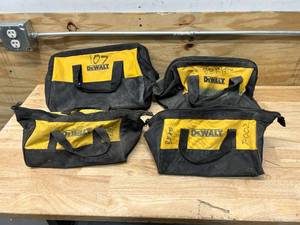 lot 99 image: DEWALT Lot of 4- Tool Bags