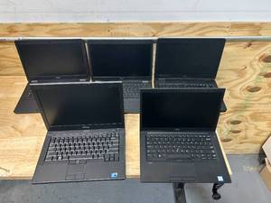 lot 128 image: DELL Lot of 5- Laptop Computers