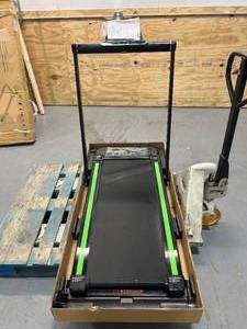 lot 134 image: THERUN 2 in 1 Under Desk Folding Treadmill