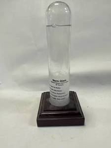 lot 17 image: Admiral Fitzroys Storm Glass Barometer 19th Century
