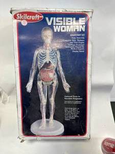 lot 34 image: Skilcraft Visible Women Anatomy Kit (new in box)