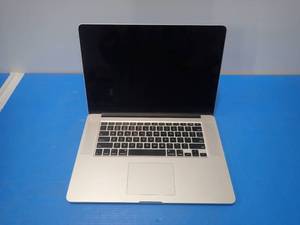 lot 12 image: Apple&nbspMacBookPro11,4 A1398 MJLQ2LLA &nbspINTEL(R) CORE(TM) I7-4770HQ CPU  2.20GHZ  16GB DDR3L SDRAM  251GB SSD  15.4 screen with 2880 x 1800 resolution  Includes IOS  No charger