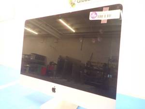 lot 32 image: Apple&nbspiMac14,1 A1418 ME086LLA AIO PC &nbspINTEL(R) CORE(TM) I5-4570R CPU  2.70GHZ  16GB DDR3 RAM  1TB HDD  cracks on bottom edge of screen  Includes IOS and power cable