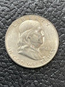 1948-D Franklin Half Dollar