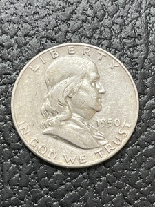 1950 Franklin Half Dollar