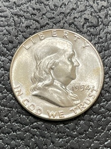 1954 Franklin Half Dollar