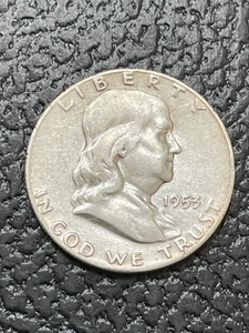 1953-S Franklin Half Dollar