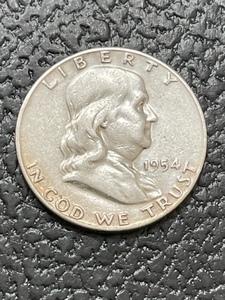 1954-S Franklin Half Dollar