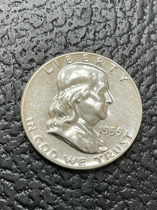 1959 Franklin Half Dollar Proof