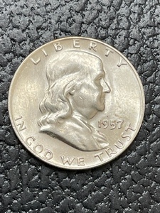 1957-D Franklin Half Dollar