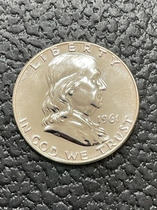1961 Franklin Half Dollar Proof