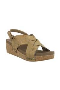 lot 62 image: Corkys Wow Platform Slingback Sandals, Womens Size 9  Bronze