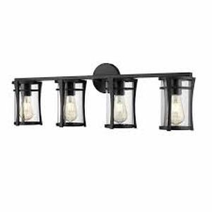 lot 4 image: Joakim 4-Light Vanity  Black