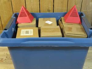 lot 114 image: Lot of 14  Sphinx 1.0 Water Leak Sensor Detector Alarm with 4 Sensors Battery Operated