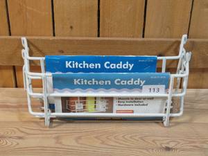 lot 113 image: Lot of 2  Storage Shop - Kitchen Caddy, White