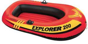 lot 83 image: Intex Explorer 200 2-Person Inflatable Boat Set 6 Years