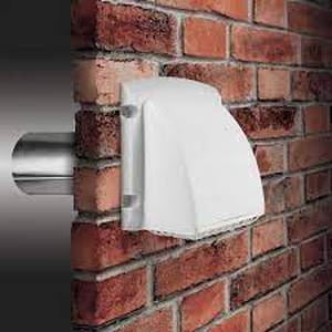 lot 127 image: Lot of 2  Everbilt  Wide Mouth Dryer Vent Hood in White