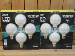 lot 205 image: 8 Pack  Feit Electric 40W Replacement Bulbs