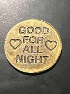 lot 20 image: Tombstone Saloon Token