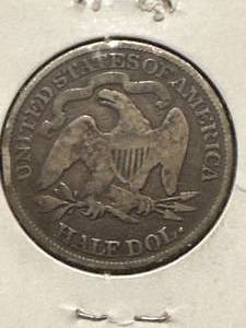 lot 22 image: 1877-P Seated Half Dollar