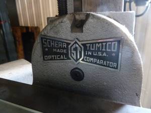 Scherr Tumico Optical Comparator