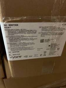 lot 27 image: MSRP $350  2 Cases Vyaire Medical AirLife Respiratory Therapy Solution Sterile Water Solution Flexible Bag 1,000 mL (14 Per Case) Expiration 1123