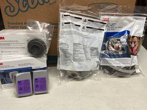 lot 39 image: MSRP $1000  Respirator Bundle - Check Out All The Pictures To See What Is In This Great Bundle