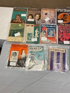 lot 27 image: 45 VINTAGE BROADWAY & MOVIES SHEET MUSIC